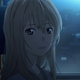 The blues in this scene is conveyed by literal use of blues.